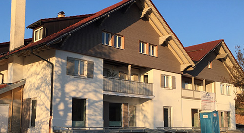 Eigenes Projekt: ambulant betreute Pflegewohngemeinschaft für den Mieter Kronenhof GmbH in Amtzell bei Wangen Fertigstellung 2019